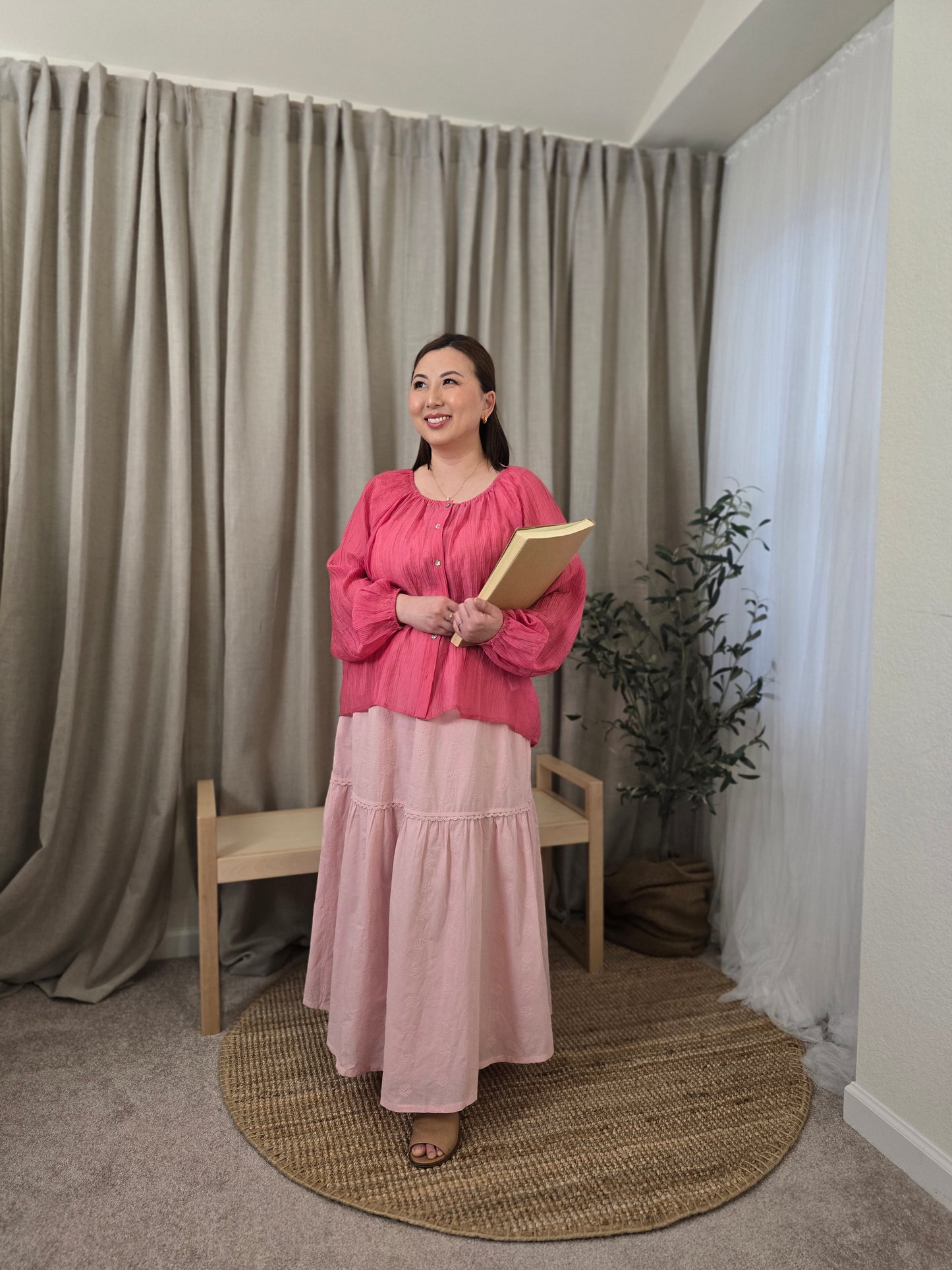 The Breezy Blouse (Rose)