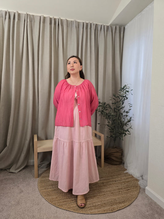 The Breezy Blouse (Rose)