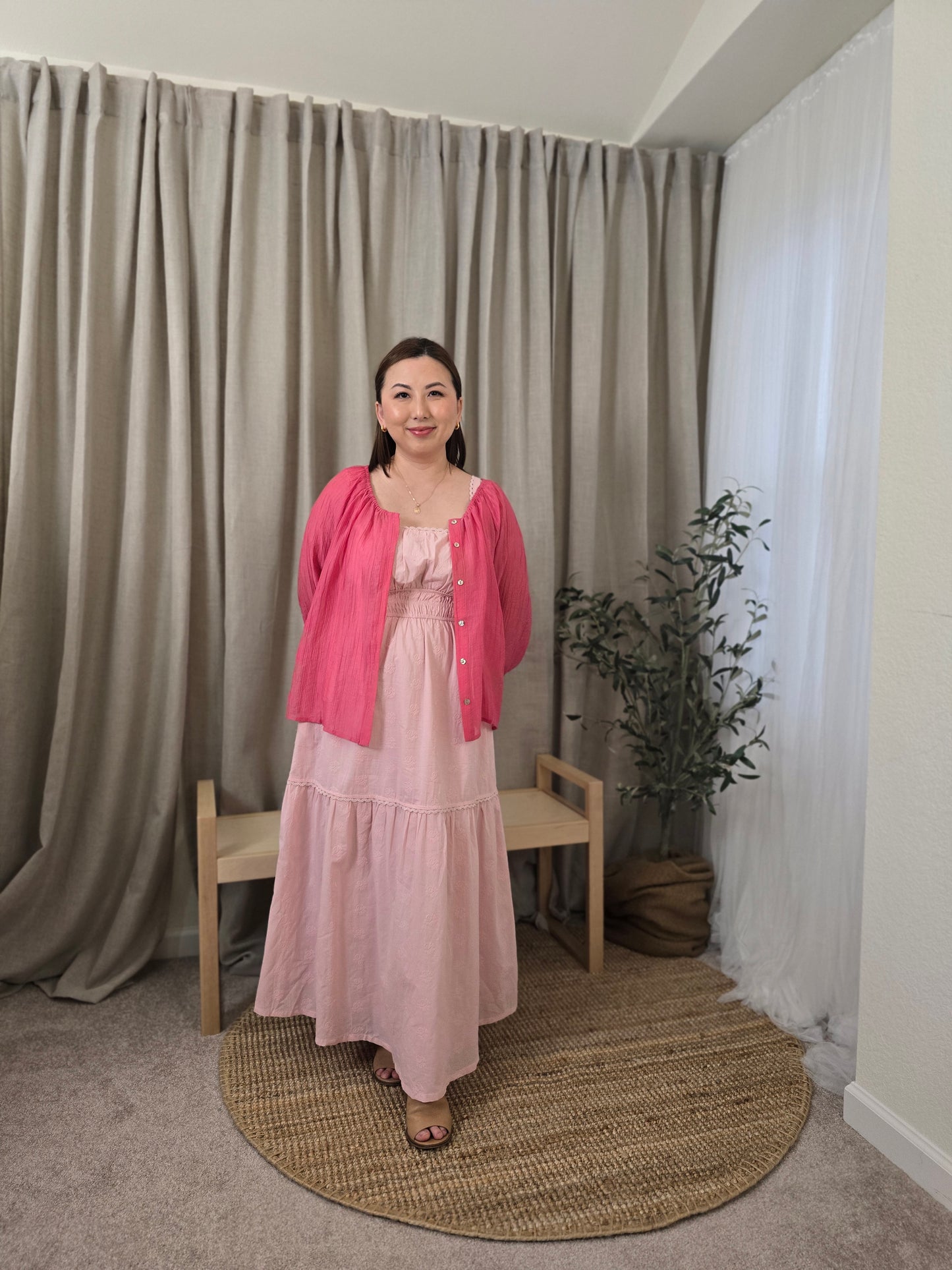The Breezy Blouse (Rose)
